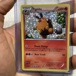 Pokemon Pignite - 4/12 2012 McDonald's Promo NM Pokemon Card Nintendo Near Mint - Image 1