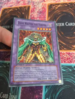 Yugioh Dark Balter the Terrible LOD-002 Super Rare 1st Edition Near Mint - Image 2