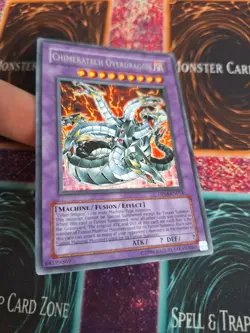 Yugioh Chimeratech Overdragon DP04-EN013 Rare 1st Edition Near Mint - Image 2