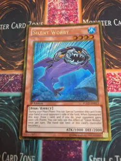 Yugioh Silent Wobby PGLD-EN013 Gold Secret Rare 1st Edition Near Mint - Image 1