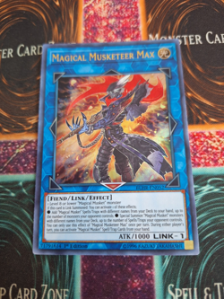 Yugioh Magical Musketeer Max BLHR-EN052 Ultra Rare 1st Edition Near Mint - Image 1