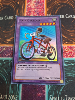 Yugioh Pair Cycroid DRLG-EN019 Super Rare 1st Edition Near Mint - Image 1