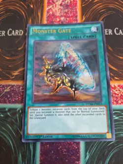 Yugioh Monster Gate DUSA-EN055 Ultra Rare 1st Edition Near Mint - Image 1