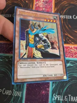 Yugioh Gravekeeper's Commandant LCYW-EN191 Ultra Rare 1st Edition Near Mint - Image 2