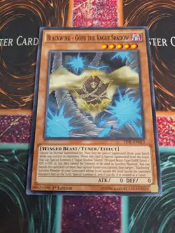 Yugioh Blackwing - Gofu the Vague Shadow TDIL-EN013 Common 1st Edition Near Mint - Image 1