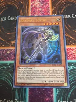 Yugioh Artifact Scythe BLHR-EN078 Ultra Rare 1st Edition Near Mint - Image 1