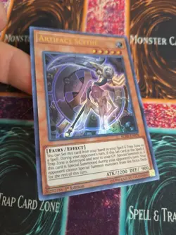 Yugioh Artifact Scythe BLHR-EN078 Ultra Rare 1st Edition Near Mint - Image 2