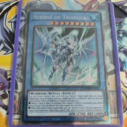 BLMM-EN132 Nekroz of Trishula Alt Art Starlight Rare YuGiOh - Image 1