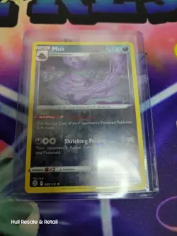 Muk Reverse Holo Rare - 085/172 - Brilliant Stars Pokemon TCG Card Near Mint NM - Image 3