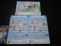 Pokemon JP Post Radio Gymnastics Attendance Card x3 Pikachu Snorlax etc #3362 - Image 5