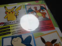 Jumbo Pokemon Card Plastic Board Smile Seminar Promo Charizard Snorlax etc #5263 - Image 3