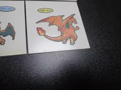 Pokemon Card Daiichi Bread Promo Sticker Charizard x4 SET #5518 - Image 5