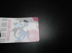 Pokemon Music Musical Note Card 2015 Mega Charizard X #3557 LP - Image 3