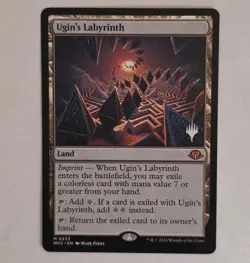 Ugin's Labyrinth Modern Horizons 3 MTG Magic The Gathering M/NM Promo - Image 1
