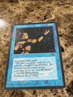 COUNTERSPELL Magic the Gathering MTG Ice Age HP - E - Image 1