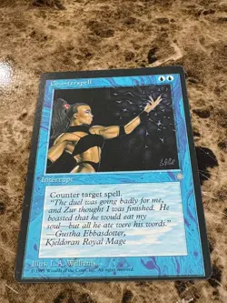 COUNTERSPELL Magic the Gathering MTG Ice Age HP - D - Image 1