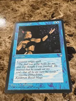 COUNTERSPELL Magic the Gathering MTG Ice Age MP - C - Image 1