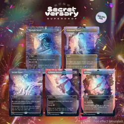 Magic the Gathering MTG Secret Lair: Through the Wormhole Sealed (Galaxy Foil) - Image 1