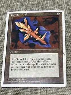 1995 MTG Crystal Rod Artifact - Image 1
