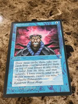 BRAINSTORM Magic the Gathering MTG Ice Age MP - Image 1