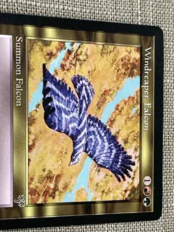 1996 MTG WINDREAPER FALCON Summon Falcon - Image 3
