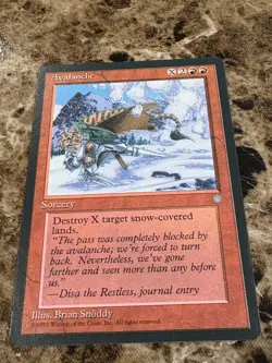 AVALANCHE Magic the Gathering MTG Ice Age LP - Image 1