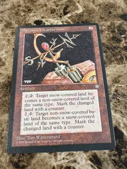 ARCUM'S WEATHERVANE Magic the Gathering MTG Ice Age MP - Image 1