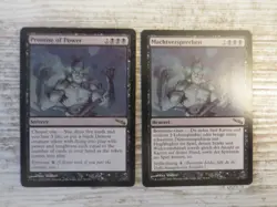 2x Promise of Power - Mirrodin - NM/EX - 1x English 1x German - MTG - Image 1