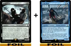 1x - Jacob Frye + Evie Frye - FOIL (partners #2719) - Assassin's Creed - NM MTG - Image 1