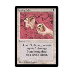 WOTC MtG Beta Healing Salve (C) EX - Image 1