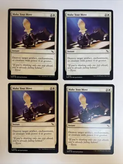 4x Mtg Murders At Karlov Manor Make Your Move NM/M Magic The Gathering - Image 1