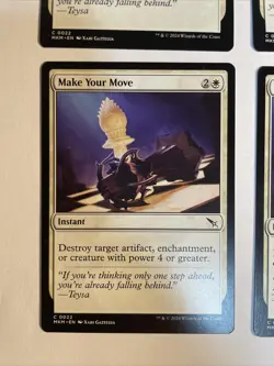 4x Mtg Murders At Karlov Manor Make Your Move NM/M Magic The Gathering - Image 2