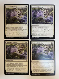 4x Mtg Murders At Karlov Manor Makeshift Binding NM/M Magic The Gathering - Image 1