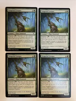 4x Mtg Murders At Karlov Manor Vengeful Creeper NM/M Magic The Gathering - Image 1