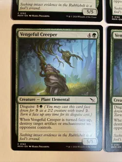 4x Mtg Murders At Karlov Manor Vengeful Creeper NM/M Magic The Gathering - Image 2