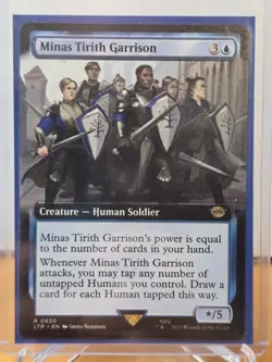 Minas Tirith Garrison Extended Art #830 MTG Lord of the Rings - Image 1
