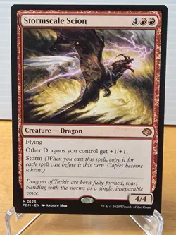 Stormscale Scion #123 Tarkir Dragonstorm TDM MTG - Image 1