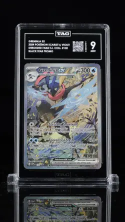 Greninja ex 132 TAG 9 Scarlet & Violet Promo Black Star Pokemon Card - Image 2