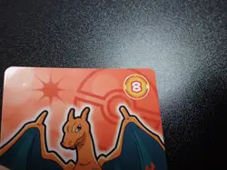 Pokemon Bandai Namco Amusement Mega Get Card Charizard Charmander No.8 5097 VG - Image 4