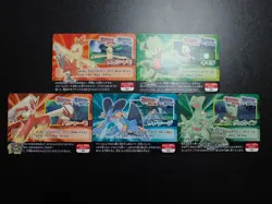 Pokemon Scrap Card x3 Blaziken Swampert Sceptile Evolutions #19 EX/VG - Image 1
