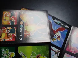 Pokemon Card Coris Promo Non Holo Sticker x2 Charizard Gyarados etc #4747 - Image 2