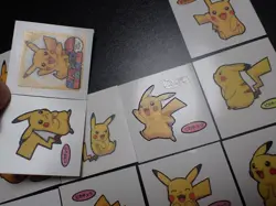 Pokemon Card Daiichi Bread Promo Sticker Pikachu x15 SET #4624 - Image 3