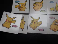 Pokemon Card Daiichi Bread Promo Sticker Pikachu x15 SET #4624 - Image 5