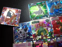 Pokemon Wafer Promo Holo Sticker x9 Charizard Gardevoir Metagross etc #4680 - Image 2