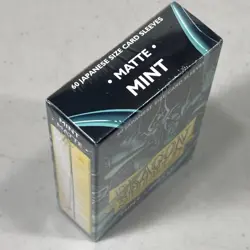 (60-Pack) Dragon Shield Card Sleeves MINT MATTE Small/Mini Size Japanese/Yugioh - Image 3