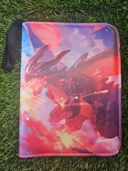 Pokemon Card Binder 400 Card 50 Page NEW Various Pokemon Art Cover Collection - Image 1