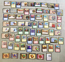 Harry Potter CCG TCG Quidditch Cup Card Lot Almost Complete Set 69/80 + Dupes - Image 1