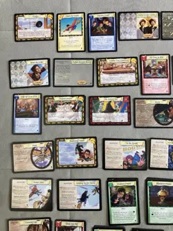 Harry Potter CCG TCG Quidditch Cup Card Lot Almost Complete Set 69/80 + Dupes - Image 2