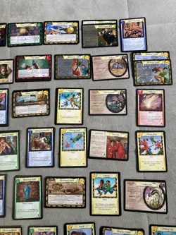 Harry Potter CCG TCG Quidditch Cup Card Lot Almost Complete Set 69/80 + Dupes - Image 4