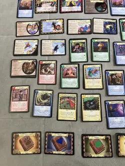 Harry Potter CCG TCG Quidditch Cup Card Lot Almost Complete Set 69/80 + Dupes - Image 5